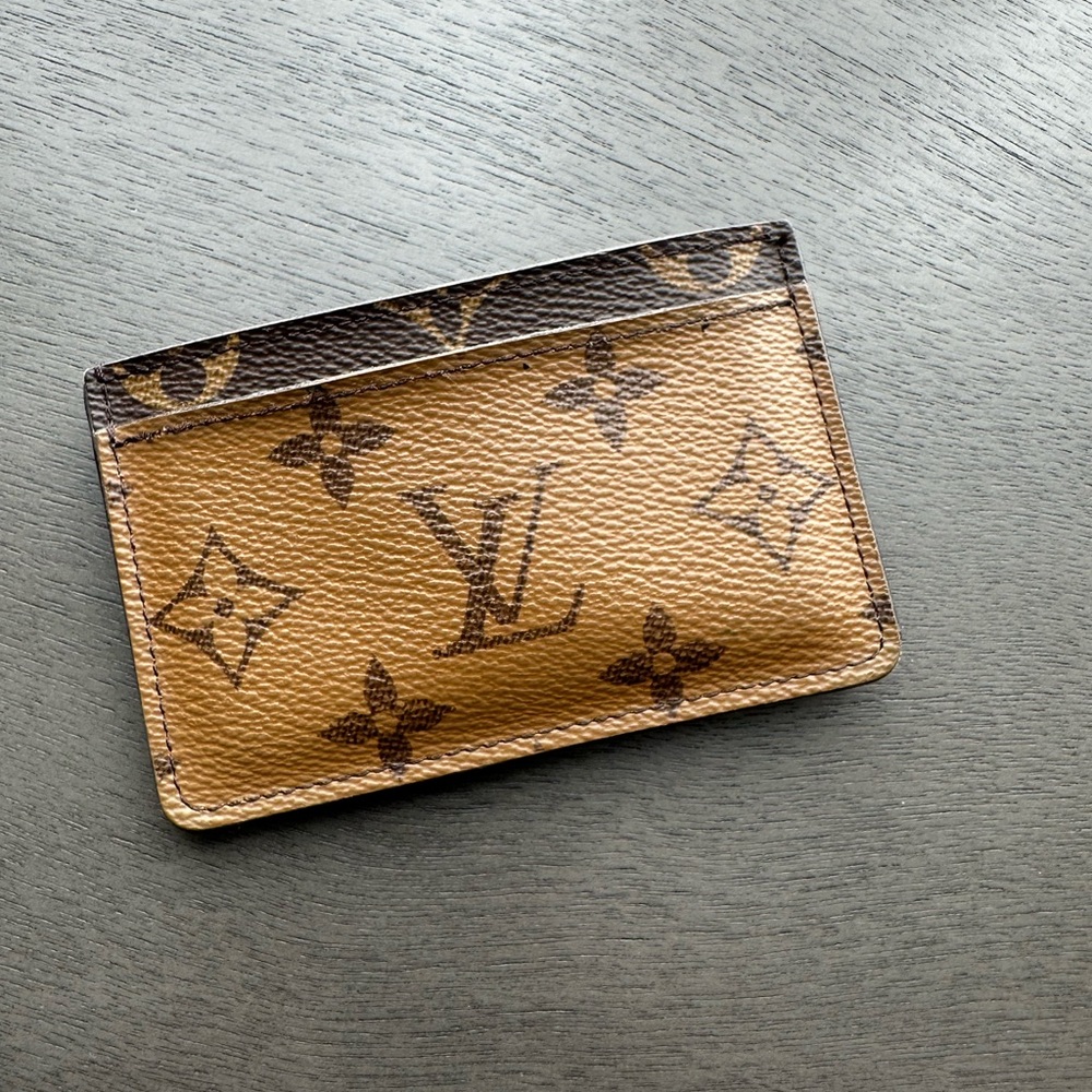 Louis Vuitton Reverse Monogram Card Holder